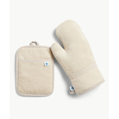 Blue Loom Geometric Potholder & Oven Mitt Set