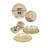 18 Pieces 100% Glass Dinner Set