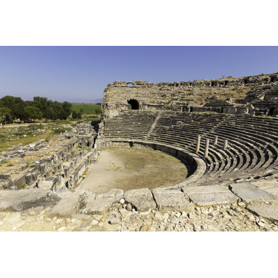 Miletus, Turkish Milet, theatre view, Turkey 1 Piece Wrapped Canvas Wall Art
