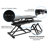 Mount-It! Height Adjustable Extra Wide Standing Desk Converter, Stand Up Workstation Up to 33 Lbs.