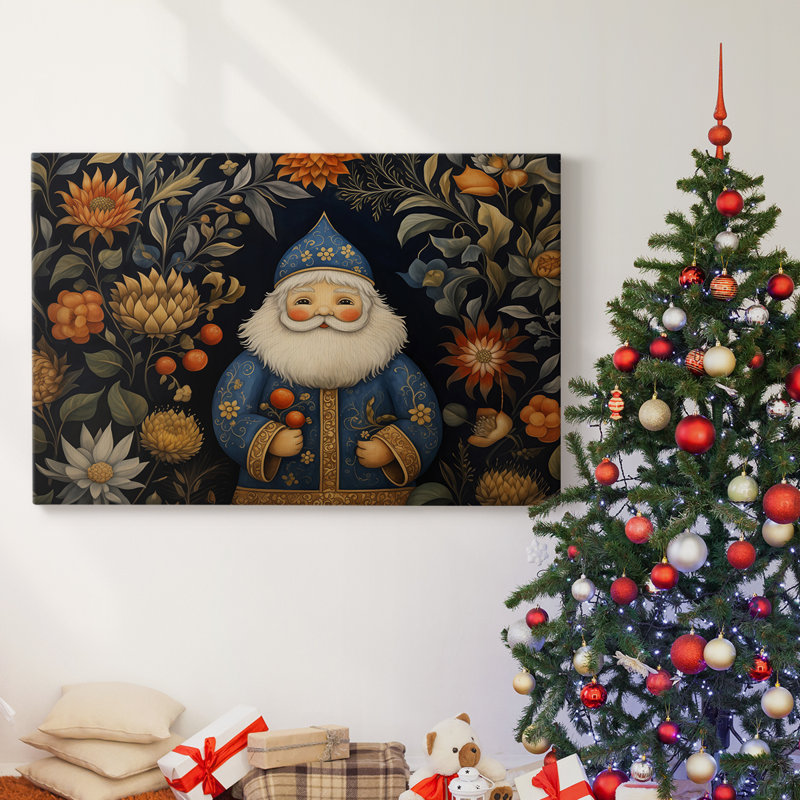 Christmas Holiday Arts - Toile tendue avec châssis, H 32 po x l 48 po