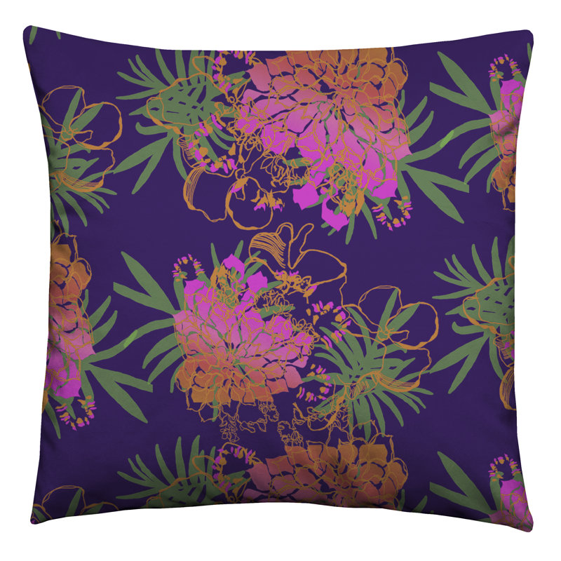 Chamberland Floral Square Cushion