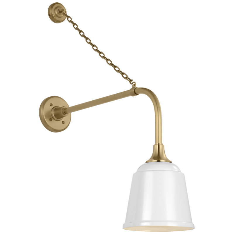 Thomas O'Brien 1 - Light Outdoor Barn Light, 31.5" H x 24" W x 8" D
