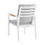 Fauteuil de salle à manger de patio avec coussin Urgeon-56436452-56436453