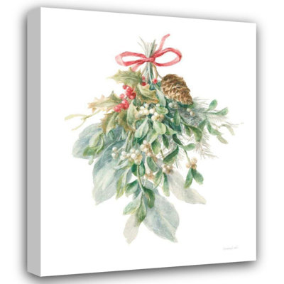 ArtDirect Nai, Danhui Gallery Wrapped Canvas Art Titled: Floursack Holiday XII