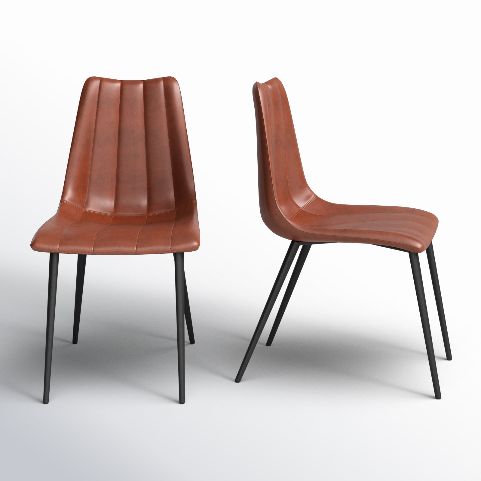 Finnigan Side Chair, Brown
