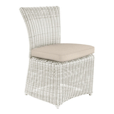 Sag Harbor Patio Dining Side Chair with Cushion (Set of 2)