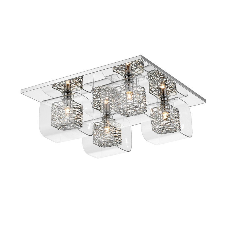 Kidsgrove Flush Mount, Chrome