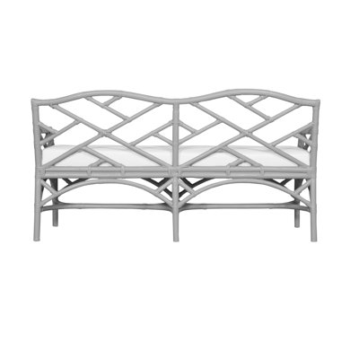 Chippendale Upholstered Bench