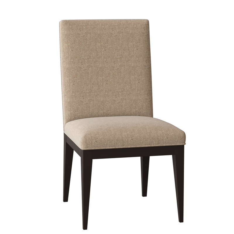 Logan Dining Chair, American Walnut, Filigree Ivory
