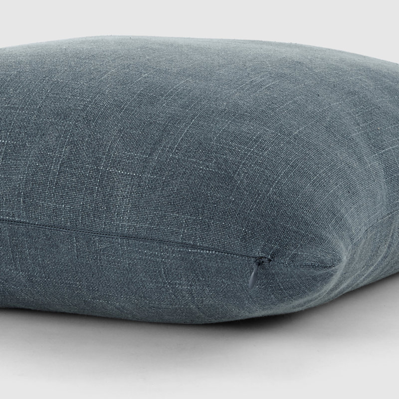 Coussin en coton Cearra, Marine