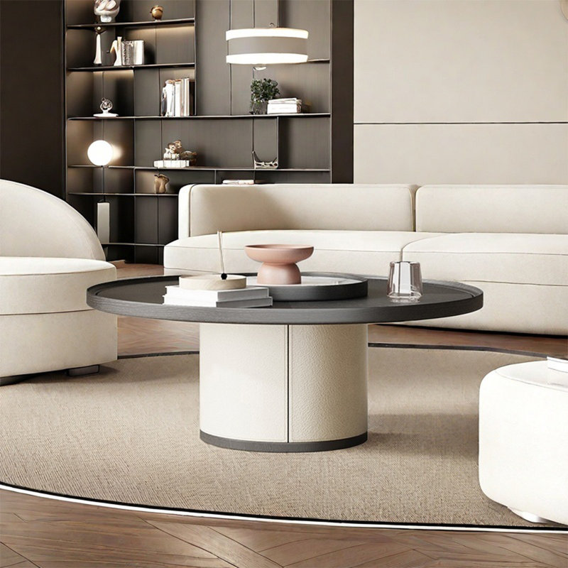 Table basse simple et moderne avec salon