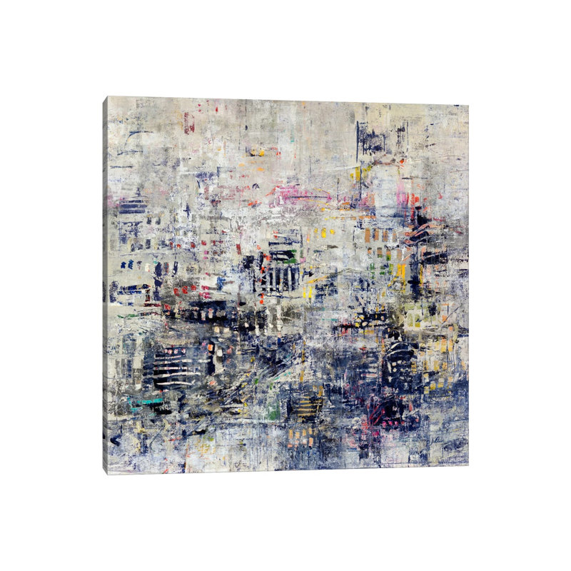 Wee Hours by Julian Spencer - Painting on Canvas, Wrapped Canvas, 66.04 cm H x 66.04 cm W x 3.175 cm D