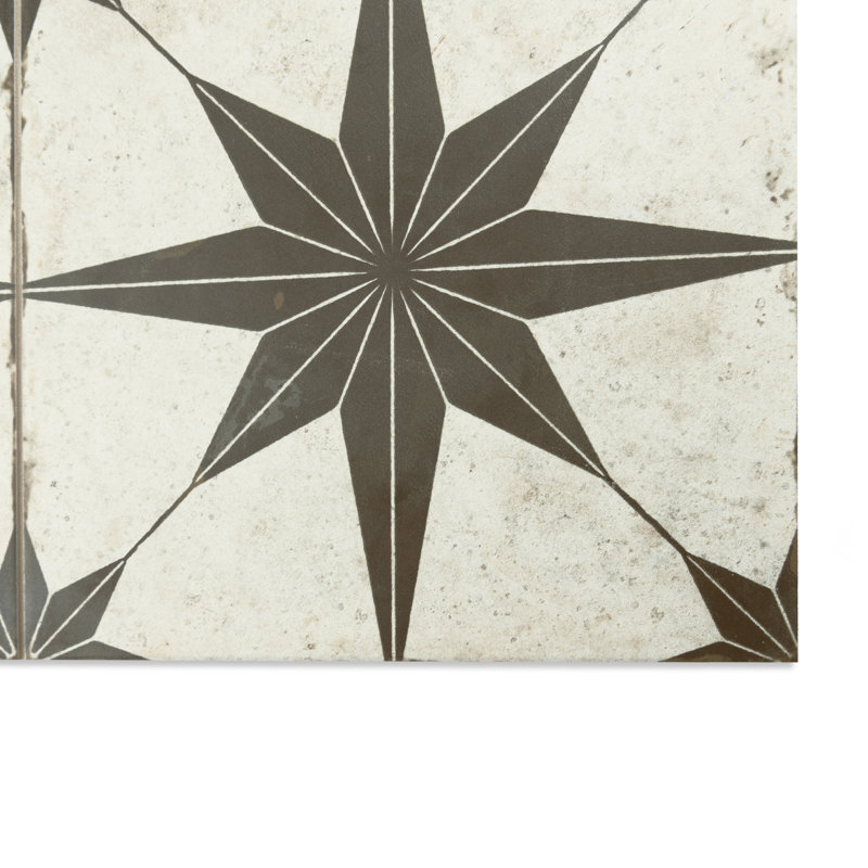 Kings Star Supernova 17-3/4 In. X 17-3/4 In. Porcelain Floor And Wall Tile