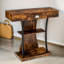 Rustic T Shape Console Table with Storage Drawer, Entryway Furniture-122082762