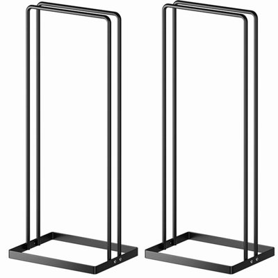 Hanger Stacker 2 Pack, organisateur de porte-cintres pour salle de lavage, organisateur pour cintres, support de support