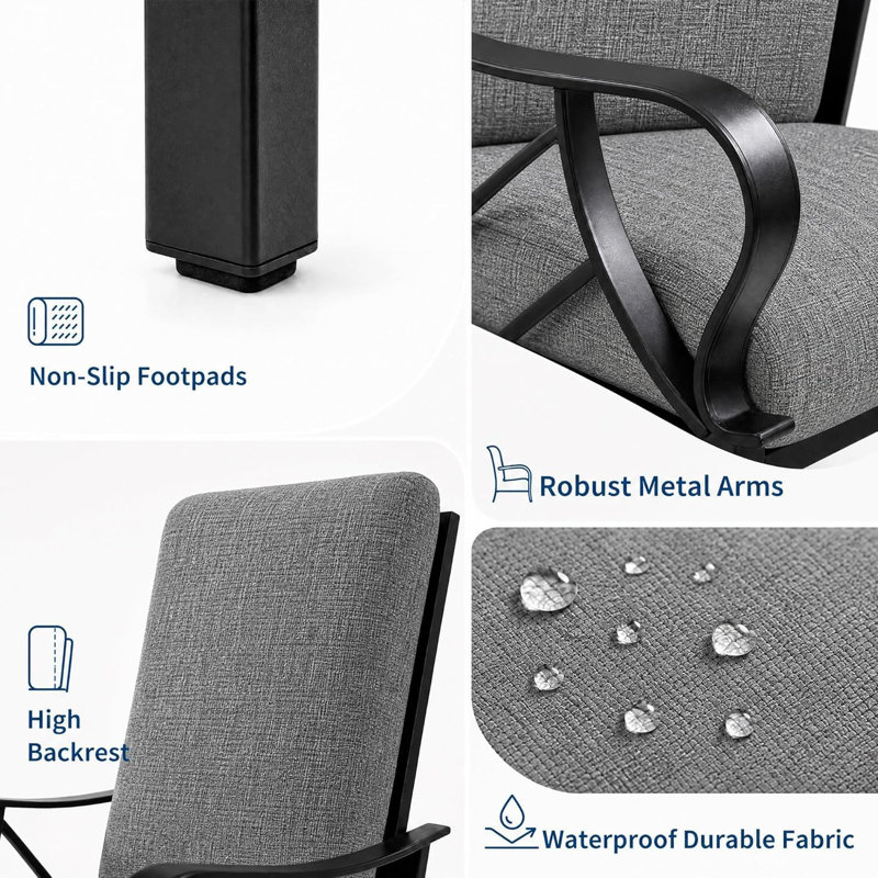 Outdoor Chair, White