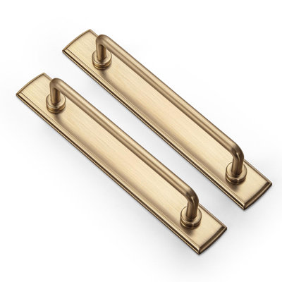 Poignée de bar en alliage de zinc 5 po Goo-Ki, style Champagne G011, bronze champagne