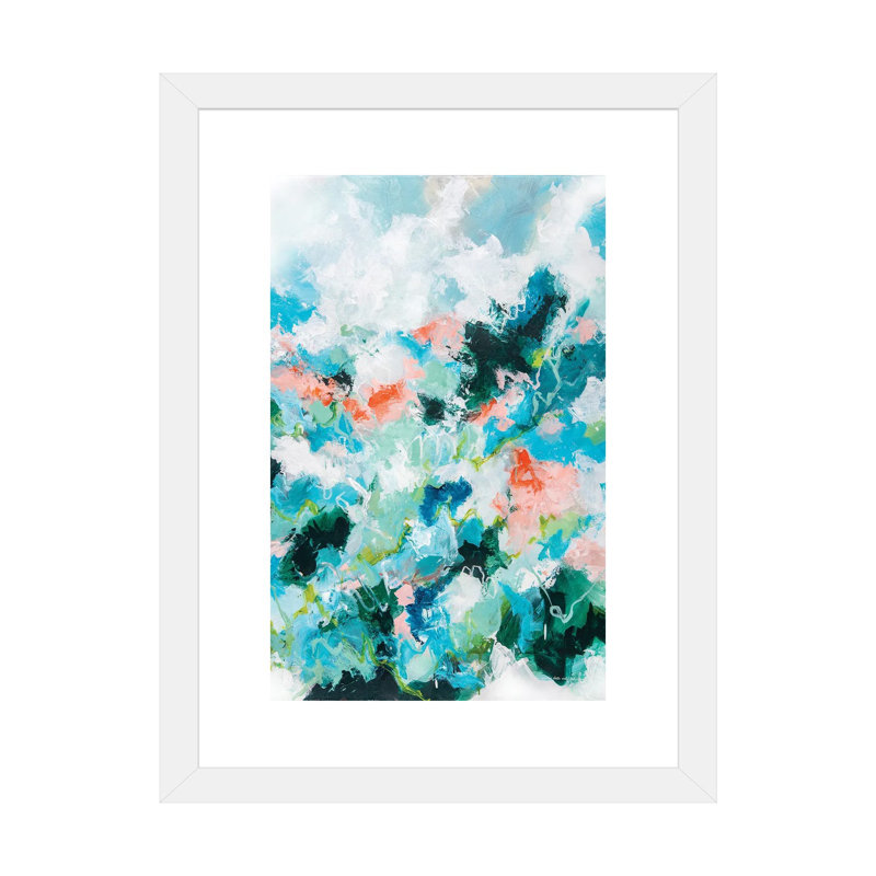 « Promise » par Cristina dalla Valentina-impression d’art graphique, H 32 po x l 24 po x P 1 po, Blanc, Papier encadré blanc