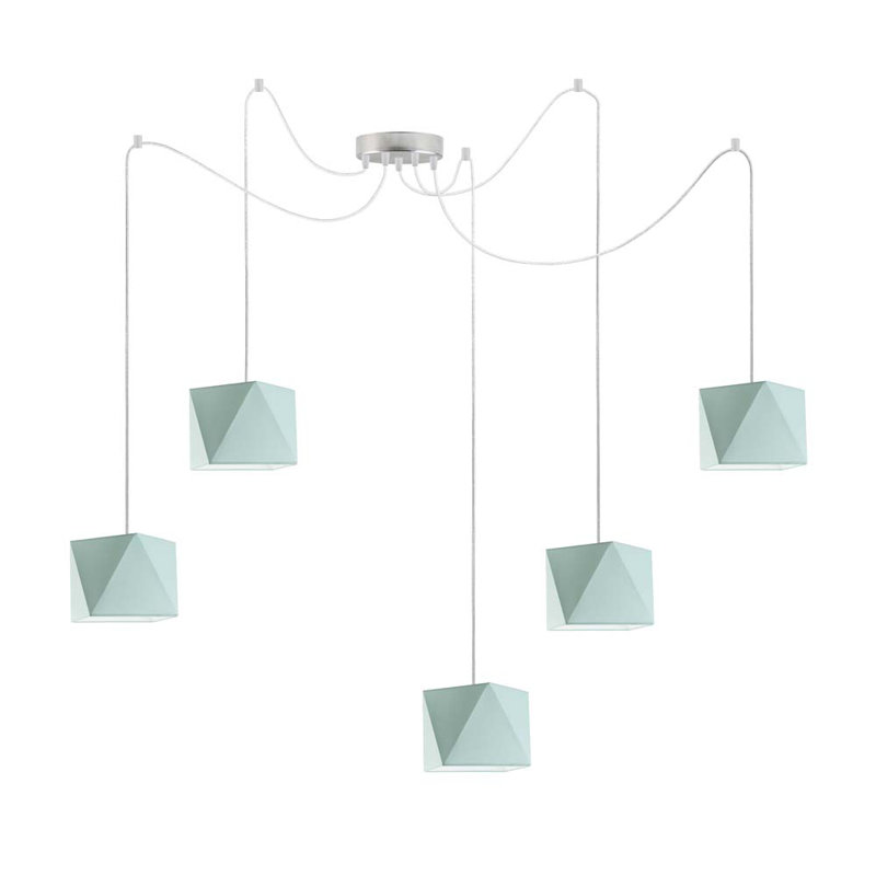 Thursa 5 - Light Pendant, Mint Green