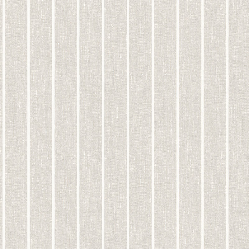 Boråstapeter Shirt Stripe Wallpaper, Stone
