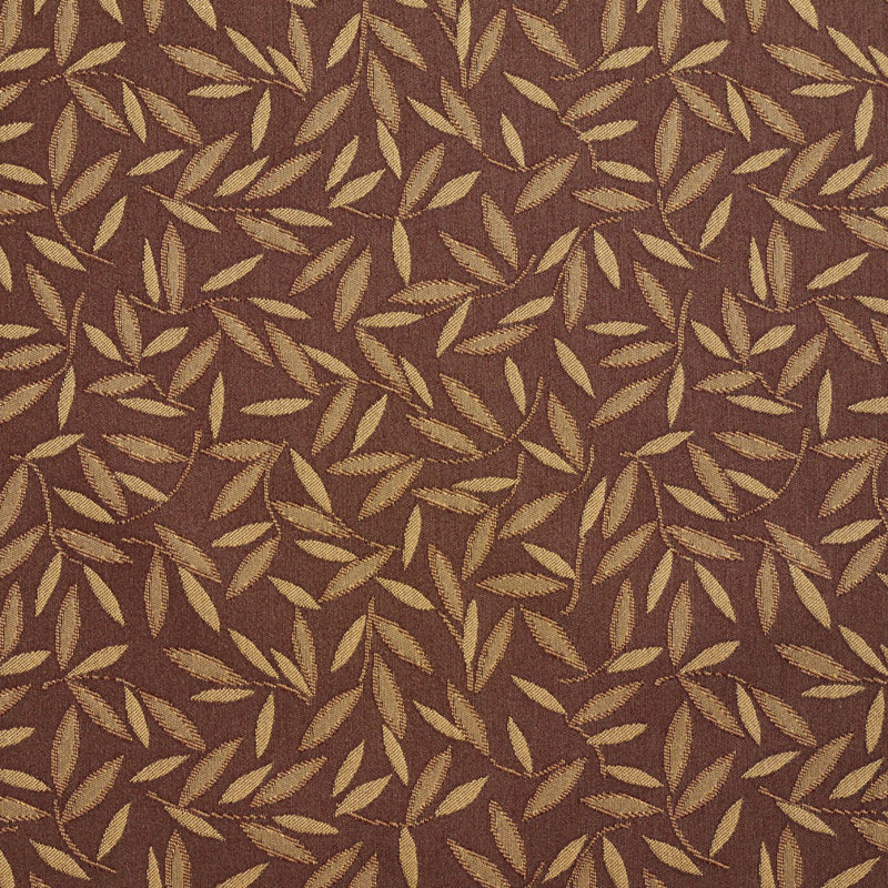 Tissu résistant aux taches des feuilles, Brun