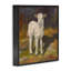 «Soft and Sweet Baby Lamb and Shadow Oil Peinture» par Jerry Cable