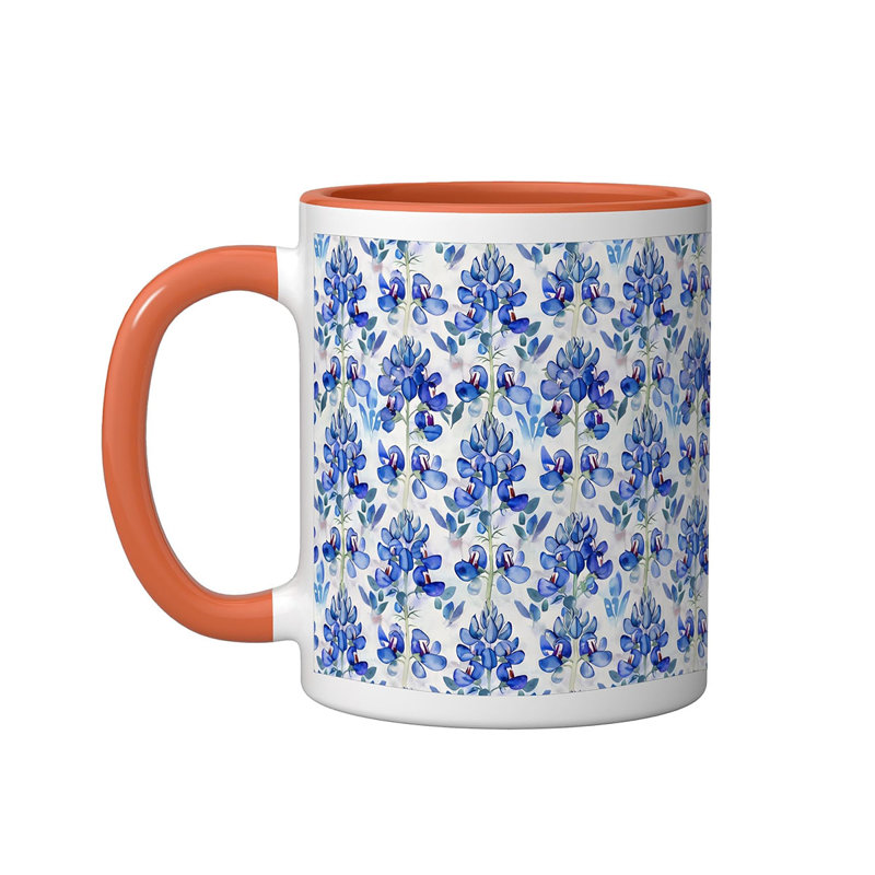 Ceramic Coffee Mug, Orange