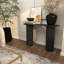 Console ovale en bois Cole and Grey