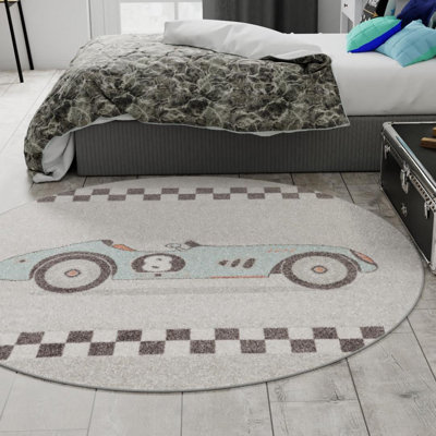 Whimsy Kids Polypropylene Plastic Rug