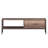 Esteban 1 Drawer Coffee Table With Open Shelf. Industrial Style. Black Metal Frame.