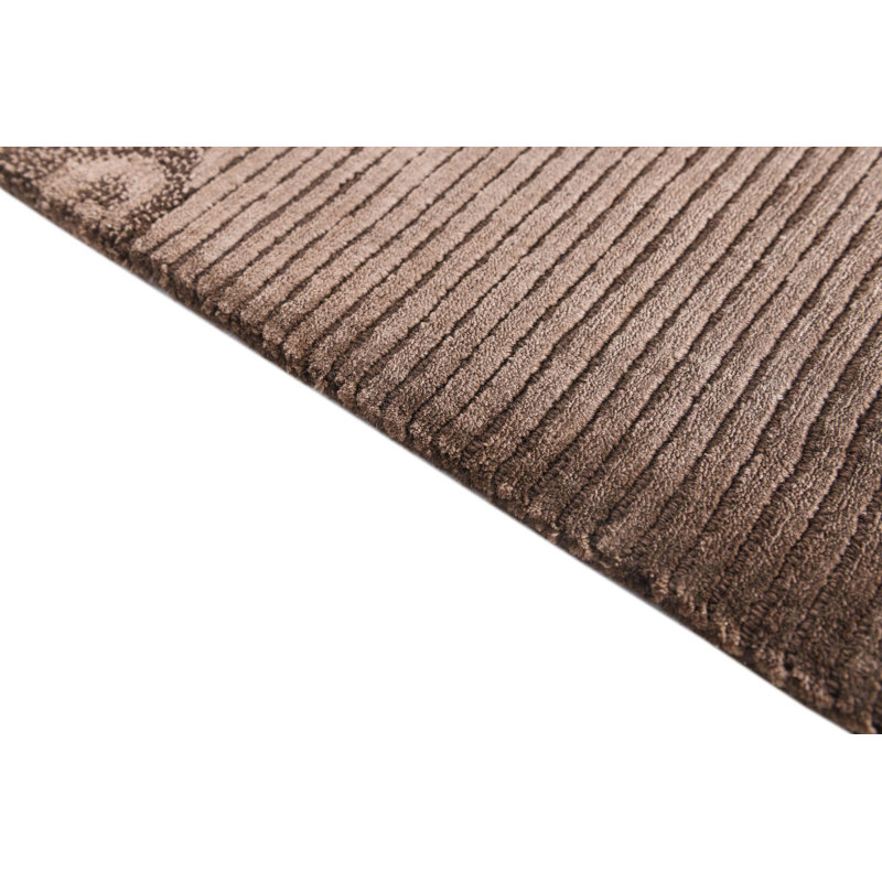 Tapis brun chocolat Outen