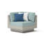 Winnie Outdoor Corner Wedge Lounge Chair-1826170877-1826170874
