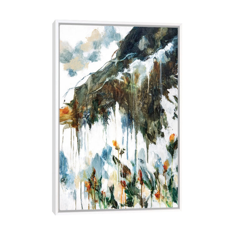 "Le rythme de vie" par Cristina dalla Valentina, impression d’art graphique, H 26 po x l 18 po x 1,5 po, Pas de tapis