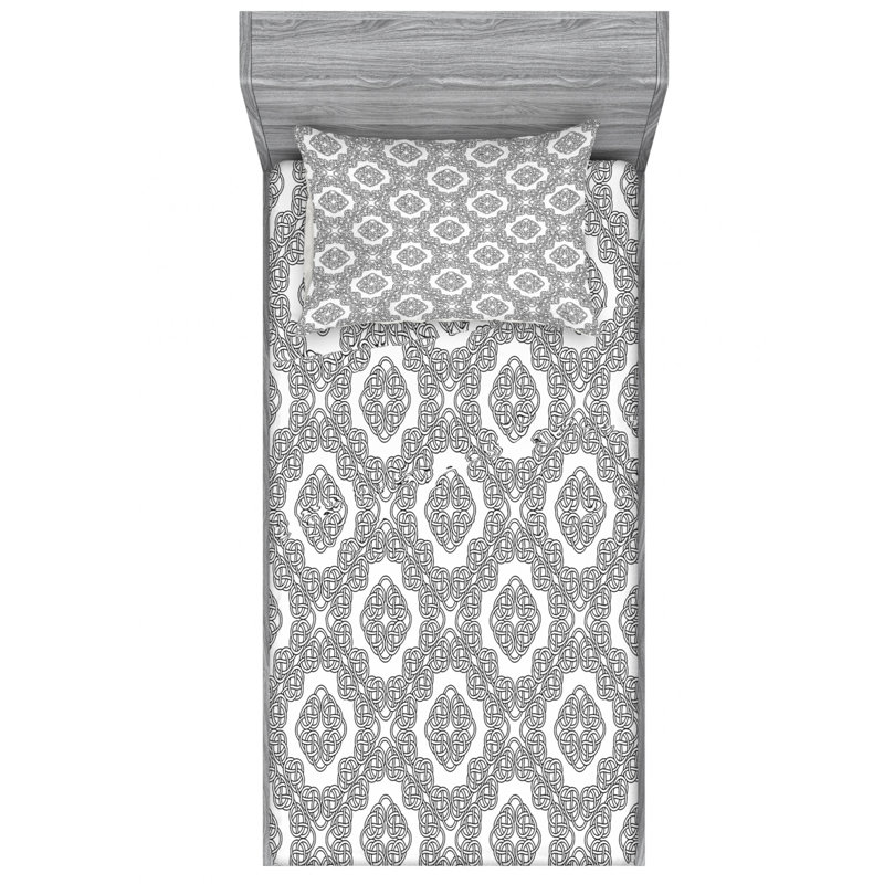 Microfiber Sheet Set, Twin XL Sheet Set with Fitted Sheet