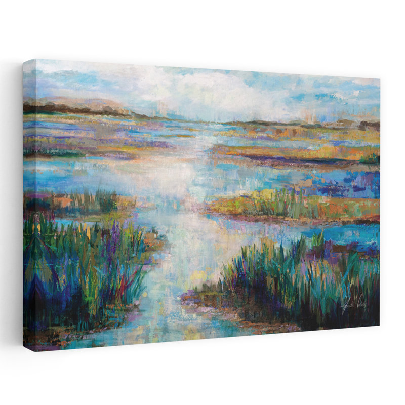 Salt Air Coastal; Nautique noir bleu gris baie brun, H 60 po x l 40 po