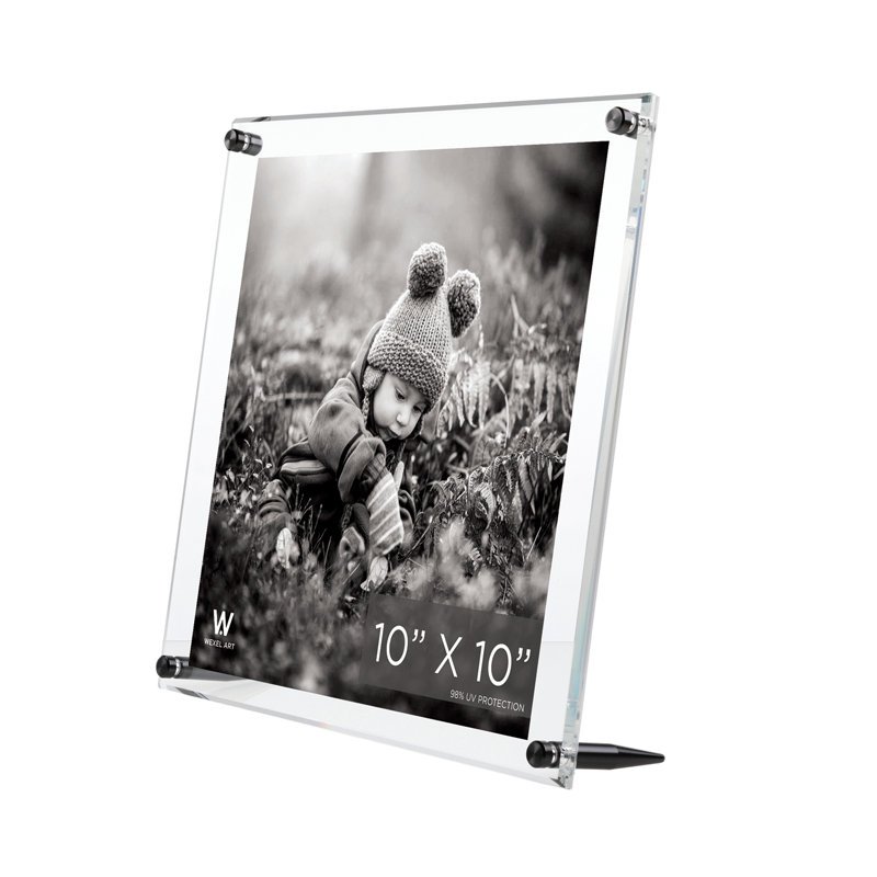 Cateno Tabletop Single Picture Frame, Graphite