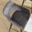 Orduna Upholstered Counter Stool with Metal Frame-875842263