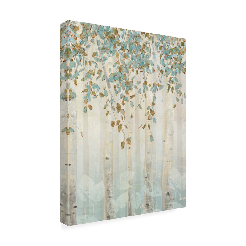 «Dream Forest II» par James Wiens - peinture sur toile tendue, H 24 po x l 18 po x P 2 po