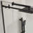 60" W X 76" H Sliding Frameless Shower Door With Clear Glass