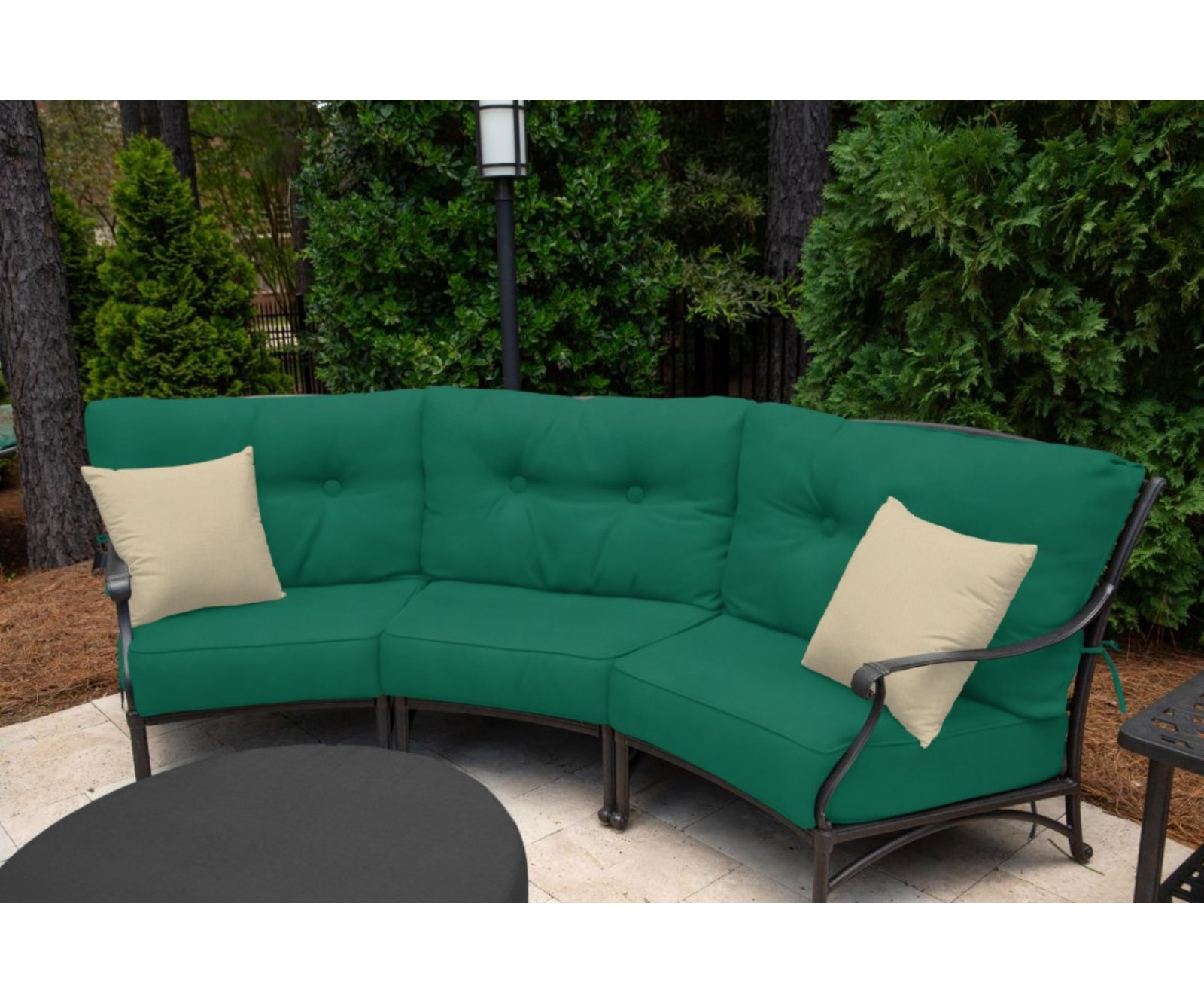 Sunbrella® Throw Pillow, 15"H x 15"W, Spectrum Sand Sunbrella®