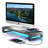 Monitor Stand With Wireless Charging,3 USB 3.0 Ports, 20W Type C Fast Charging