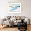 «Soft Coastal I» par Z Isabelle - peinture encadrée-1593383753-1593383752