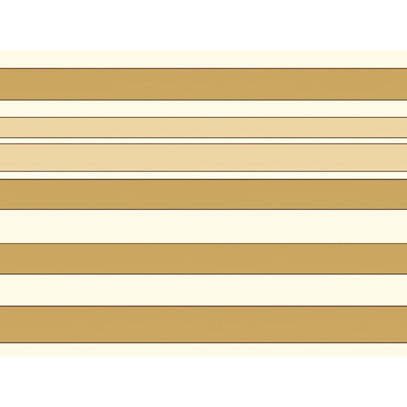 Polyester Striped Comforter, Queen Comforter, Gold/Beige