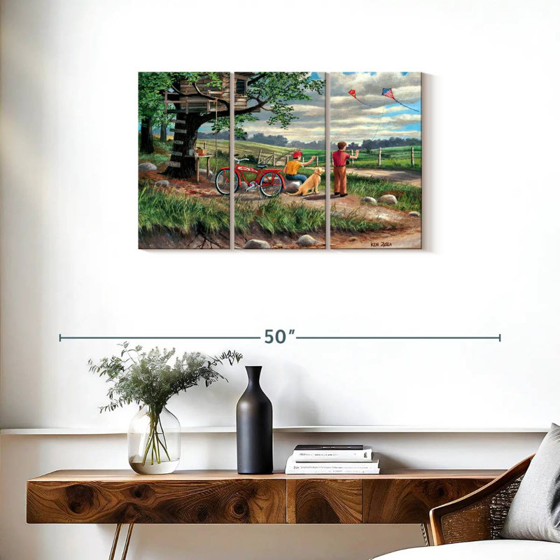 Senne Catching The Wind, 20" H x 33" W