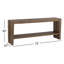 Troy 72" Solid Wood Console Table-1636875855