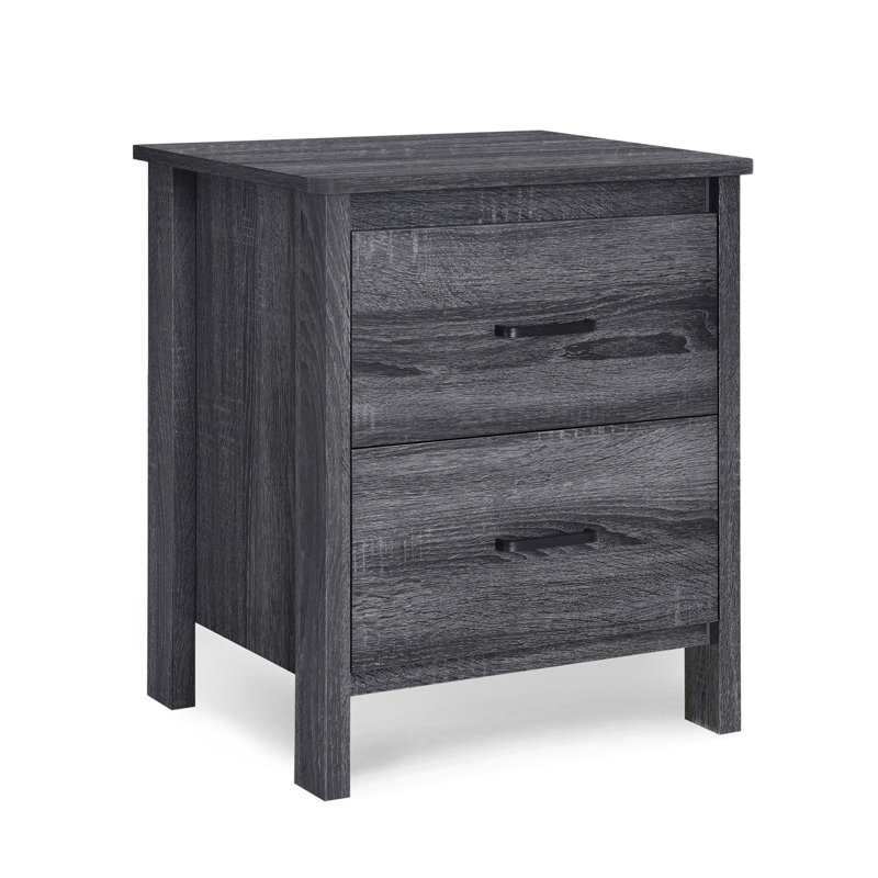 Table de chevet Toolless, Gris foncé