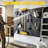 Slatwall Panel 8' X 4' PVC Black Heavy Duty Garage Organizing System-1950950088