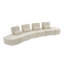Canapé modulaire 6 pièces 186 po-107287061