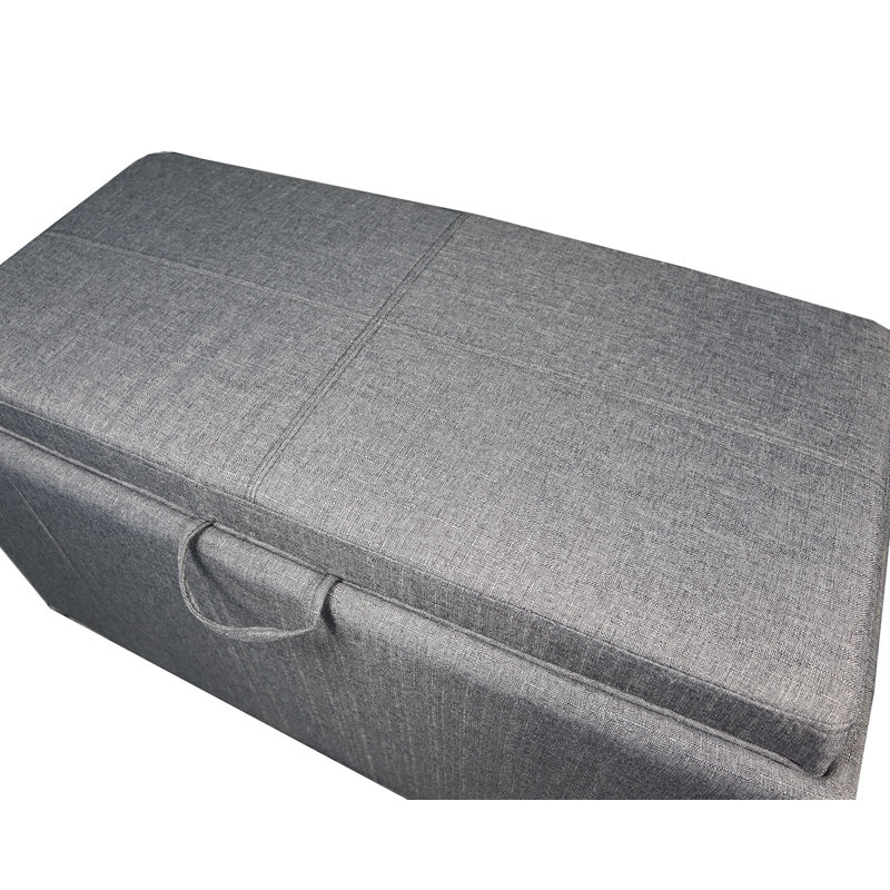 88cm Wide Rectangle Standard Ottoman with Storage